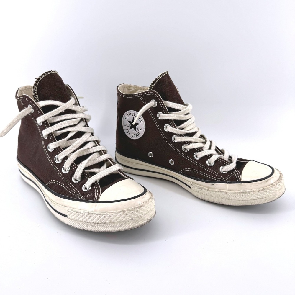 Converse Chuck 70 High Top Unisex 6.5M 8.5W Dark Root Brown 170551C Canvas